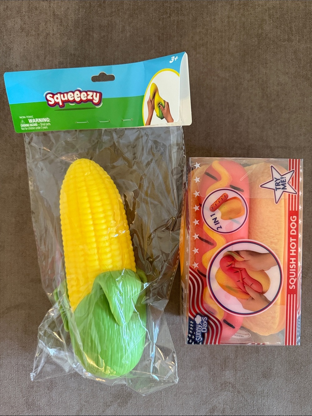 Sunny Days Squeezy Hot Dog & Corn | New